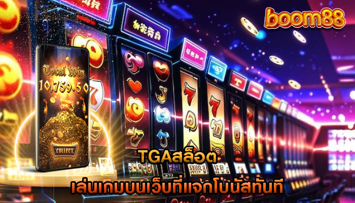tgaสล็อต เล่นเกมบนเว็บที่แจกโบนัสทันที